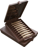 Коробка MTM Ammo Wallet на 9 патронов кал. 223 Rem. Цвет - коричневый