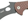 Ніж Lionsteel L.E.One Black Blade Aluminium Brown
