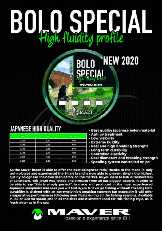 Волосінь Smart Bolo Special 150m 0.185mm