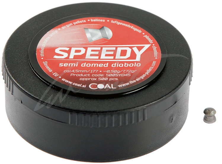 Кулі пневматичні Coal Speedy кал. 4.5 мм 0.50 г 500 шт/уп