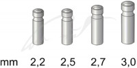 Втулка для резинки Stonfo 4 Metal Tip Guides 2.2мм