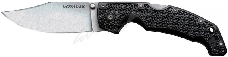 Ніж Cold Steel Voyager Large Clip Point чорний