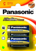 Батарея Panasonic ALKALINE POWER C BLI 2