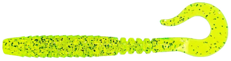 Силікон FishUP Vipo 2" #026 - Flo Chartreuse/Green (10шт/уп)