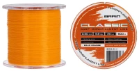 Леска Brain Classic Carp Line (solid orange) 600m 0.30mm 20lb 8.8kg