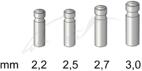 Втулка для гумки Stonfo 4 Metal Tip Guides 2.5 мм