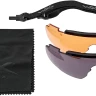 Очки баллистические Wiley X Saber Advanced 309. 3 линзы (Grey/Rust/Vermilion)