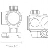 Прицел Hawke Endurance RD 1x25 3 МОА. Weaver
