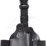 Кобура набедренная Ammo Key ILLEGIBLE-1 S Glock17 Black Chrome