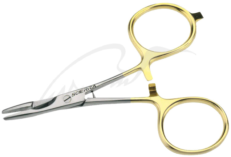 Зажим рибальський Scierra Scissor/Forceps Straight 5.5"