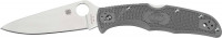 Нож Spyderco Endura4 Flat Ground. Цвет: серый