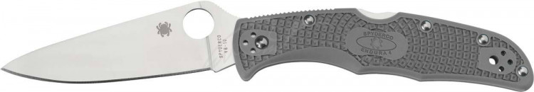 Нож Spyderco Endura4 Flat Ground. Цвет: серый