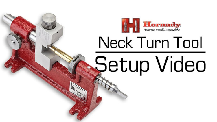 Триммер для обточки дульца гильз Hornady Neck Turn