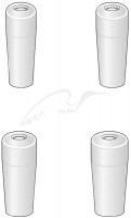 Втулка для резинки Stonfo 580 Small Hole PTFE Bushes 3.2мм
