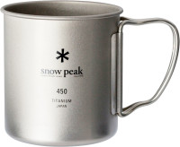 Кружка Snow Peak MG-143 Titanium Single Wall 450ml