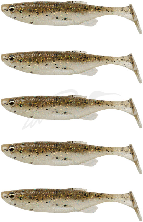 Силикон Savage Gear Fat Minnow T-Tail 130mm 20.0g Holo Baitfish (5 шт/уп)