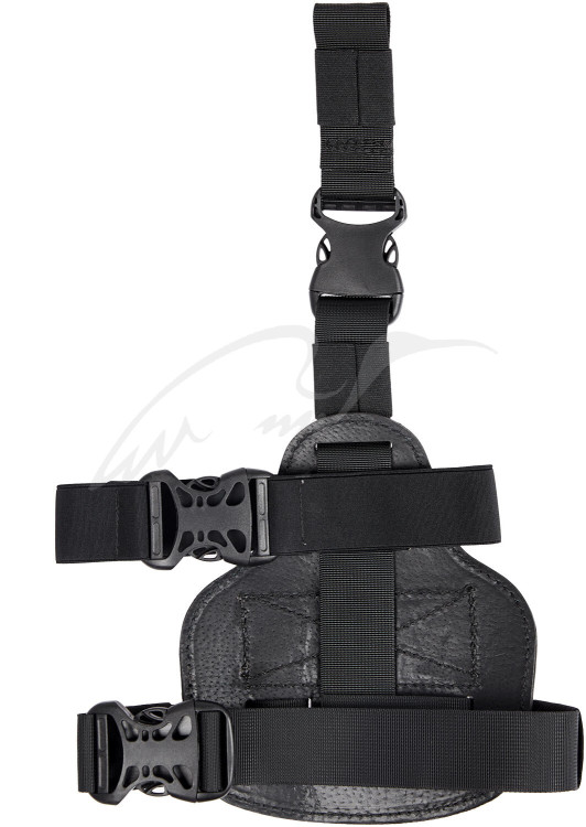 Кобура набедренная Ammo Key ILLEGIBLE-2 S ПМ Black Chrome