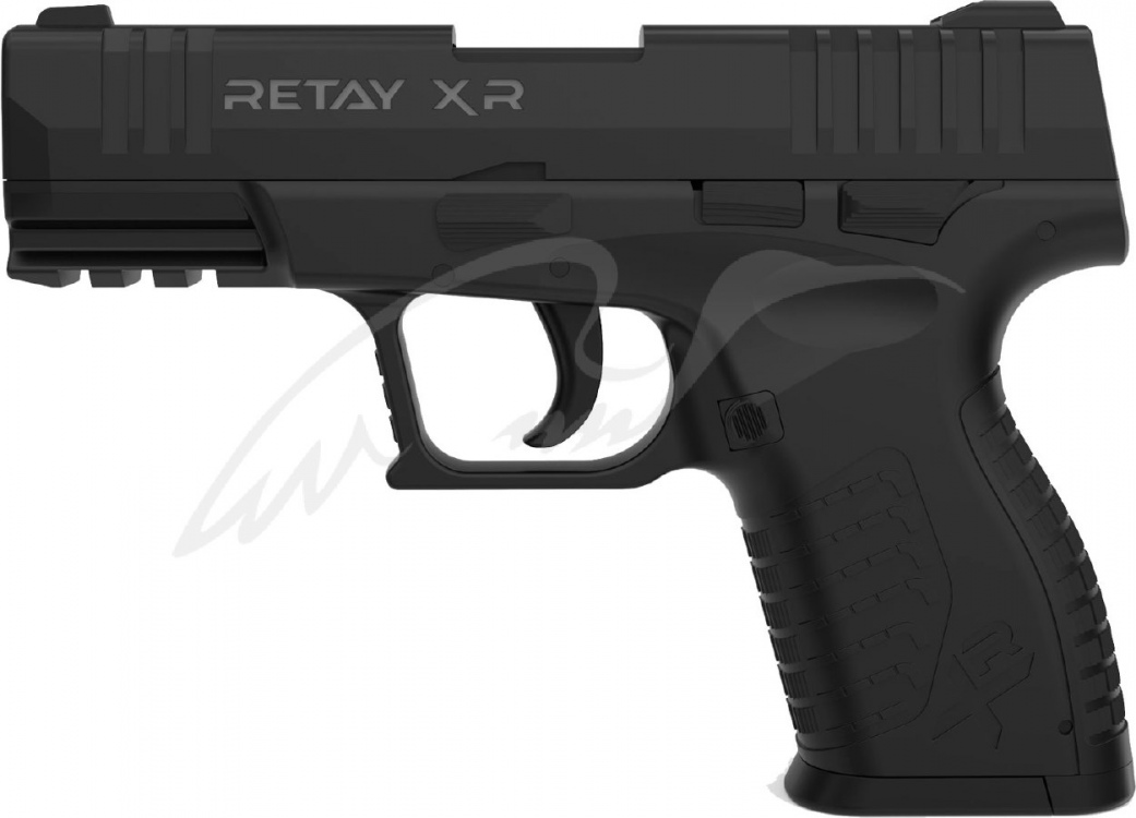 Пістолет стартовий Retay XR кал. 9 мм. Колір - black.
