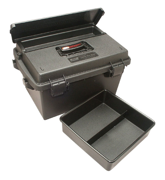 Коробка универсальная MTM Sportsmen’s Plus Utility Dry Box с плечевым ремнем. Цвет - черный