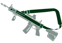 Погонный ремень для переноски оружия Blaser. Кожа.