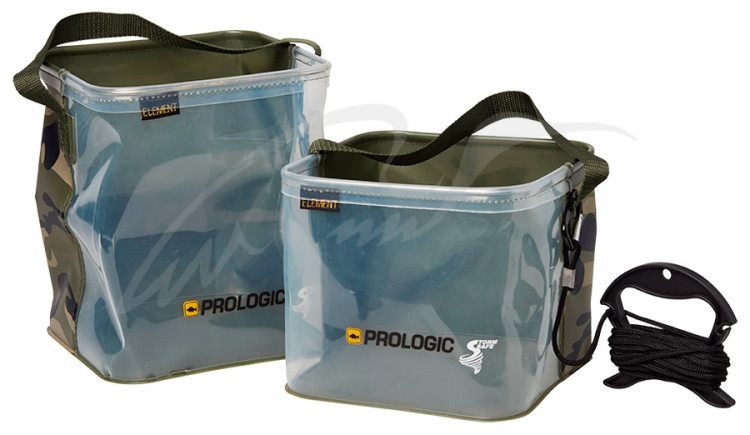 Ведро Prologic Element Trans-Camo Rig/Water Bucket Medium 7.9L