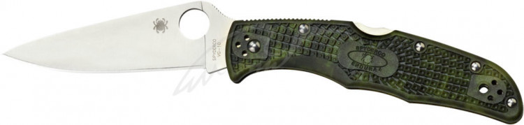 Нож Spyderco Endura4 Flat Ground camo