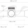 Прицел оптический Hawke Airmax 4-12х50 c сеткой AMX