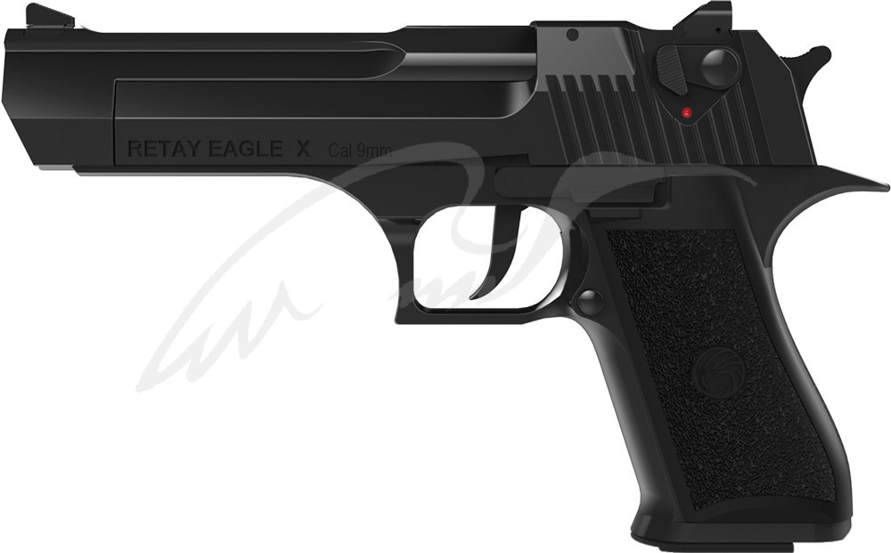 Пистолет стартовый Retay Eagle X кал. 9 мм ц:черный