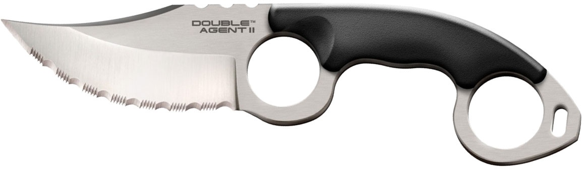 Ніж Cold Steel Double Agent II Serrated (блістер) Ніж Cold Steel Double Agent II Serrated (блістер)