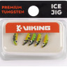 Мормишка вольфрамова Viking Fishing Shrimp 0.58g 8mm Hot3 (5шт)