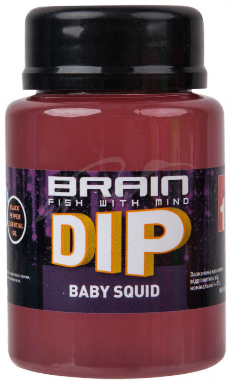 Діп для бойлов Brain F1 Baby squid (кальмар) 100ml