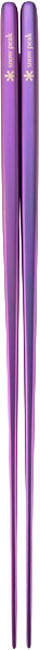 Японские палочки Snow Peak SCT-115-PL Titanium Chopsticks ц:purple