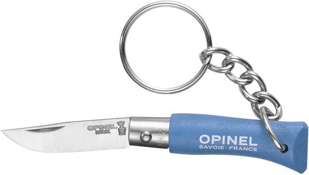 Ніж Opinel Keychain №2 Inox. Колір - блакитний Ніж Opinel Keychain №2 Inox. Колір - блакитний