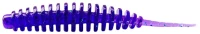 Силикон FishUP Tanta 1" #060 Dark Violet/Peacock & Silver (12шт/уп)