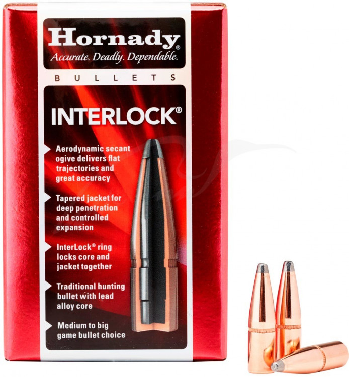 Пуля Hornady InterLock SP кал .310 масса123 гр (8 г) 2800 шт