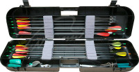 Кейс MTM Arrow Plus Case для 36 стрел и прочих комплектующих. Цвет – черный.