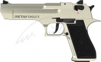 Пистолет стартовый Retay Eagle X кал. 9 мм ц:satin