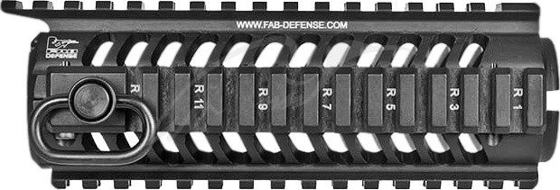 Цівка FAB Defense NFR M16 для AR15 чорна