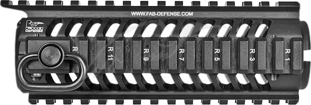 Цівка FAB Defense NFR M16 для AR15 чорна