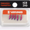 Мормишка вольфрамова Viking Fishing Shrimp 0.58g 8mm Rainbow (5шт)