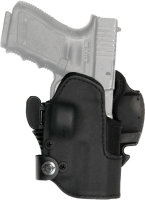 Кобура Front Line KNGxxSR с замком для Glock 17/22/31. Материал - Kydex. Цвет - черный