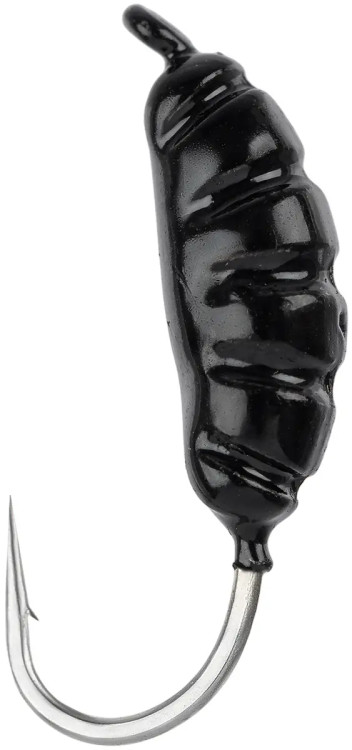 Мормишка вольфрамова Viking Fishing Shrimp 0.91g 9mm Black (5шт)