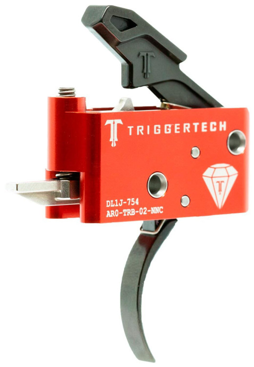 УСМ TriggerTech Diamond Curved для AR15. Регулируемый двухступенчатый