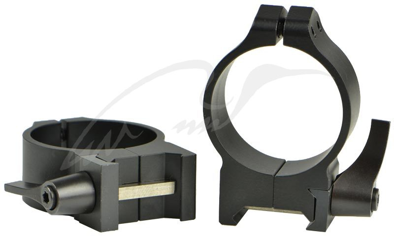 Кільця швидкознімні Warne Maxima Quick Detach Ring. d - 34 мм. Medium. Weaver/Picatinny