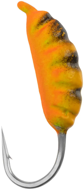 Мормишка вольфрамова Viking Fishing Shrimp 0.91g 9mm Hot2 (5шт)