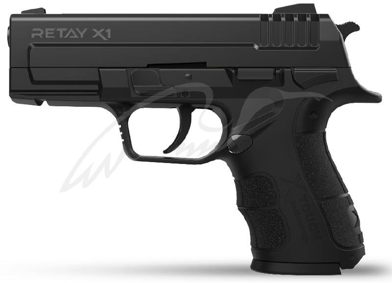 Пистолет стартовый Retay X1 кал. 9 мм. Цвет - Black