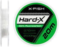 Флюорокарбон X-Fish Hard-X 20m (clear) 0.70mm 21.00kg