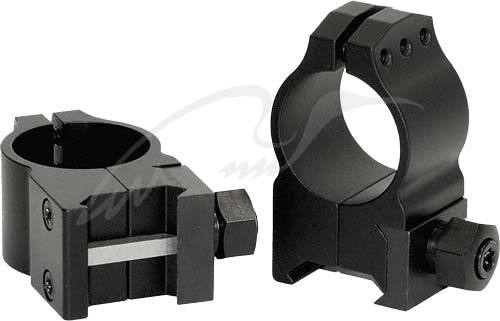 Кільця Warne Tactical Fixed Ring. d - 30 мм. High. Weaver/Picatinny