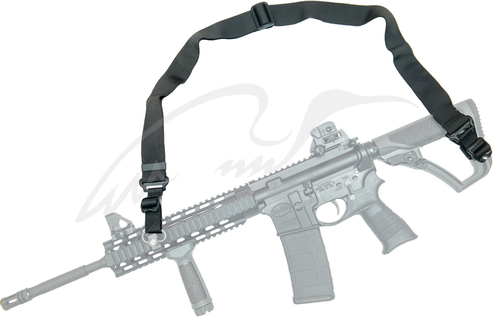 Ремень ружейный Danaper TP-Point Sling. Цвет - черный