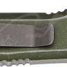 Ніж Microtech Ultratech Double Edge Stonewash. Колір: distressed od green